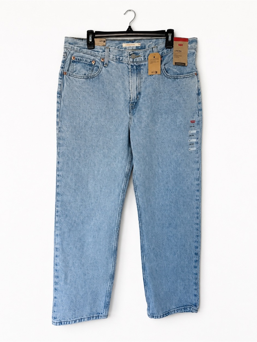 Levi’s Low Pro Straight Jeans Size 32 Light Wash NWT 90s Relaxed Denim